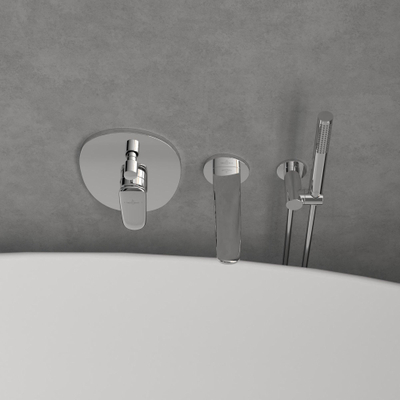 Villeroy & Boch Antao Eengreeps inbouwkraan - chroom