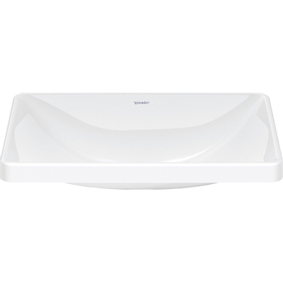 Duravit D-Neo inbouwwastafel 60x44x14.5cm 1 kraangat rechthoek Keramiek Wit