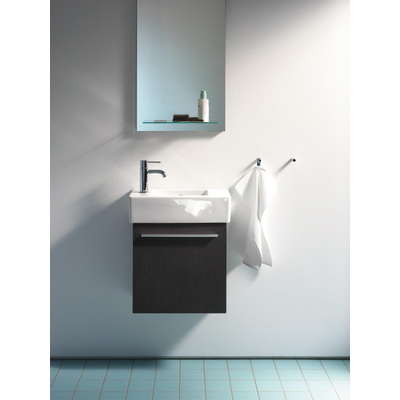 Duravit Vero fontein 45x35cm met kraangat en overloop Wondergliss wit