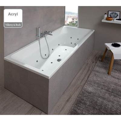 Villeroy en boch combipool just 170x75cm 22jets acryl wit