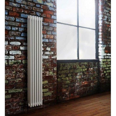 Instamat Leden PR elektrische designradiator 54x180cm 1500watt wit - zonder thermostaat en ophangset OUTLET UDEN