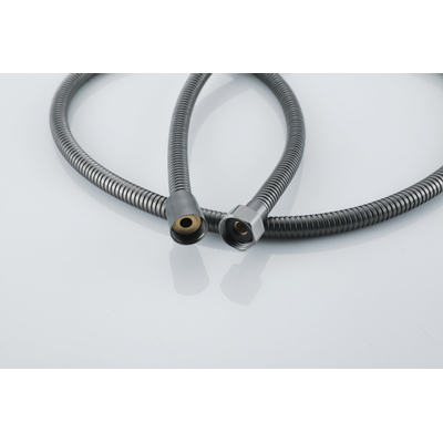 Doucheslang metaal 150cm Gunmetal OUTLETSTORE