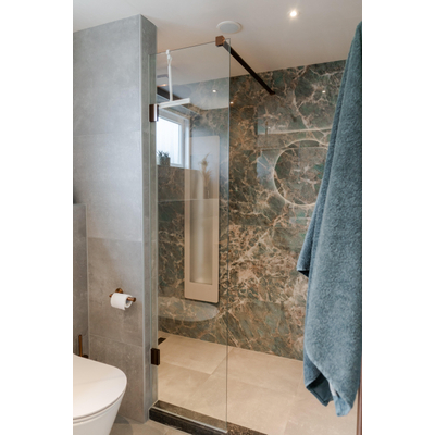 Cifre Ceramica Amazzonite wand- en vloertegel - 60x120cm - 10.5mm - Rechthoek - gerectificeerd - Marmerlook - Groen gepolijst