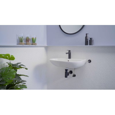 GROHE Eurosmart Cosmopolitan wastafelkraan met medium uitloop zwart SHOWROOMMODEL