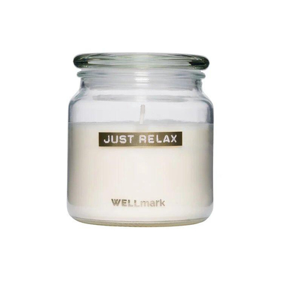 Wellmark Geurkaars - sunny haze - transparant glas