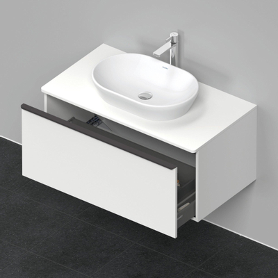 Duravit D-Neo wastafelonderkast 100x45.9x55cm 1 lade wit Mat