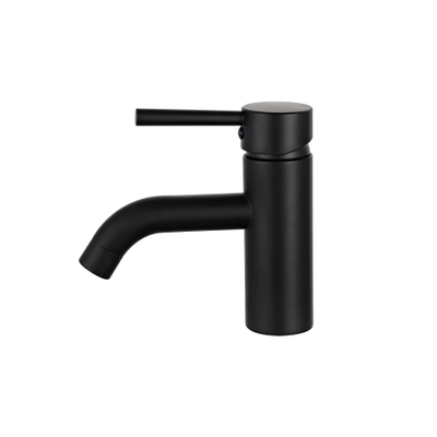 Fortifura Calvi Wastafelkraan - 14.8cm - opbouw - mat zwart