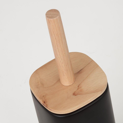 Sealskin Mind Toiletborstel met houder vrijstaand Zwart