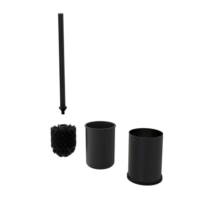 Tiger Colar Toiletborstel met houder vrijstaand Zwart