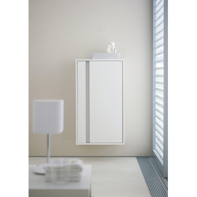 Duravit Ketho badkamerkast 50x36x88cm 1 deur Standaard greep wit