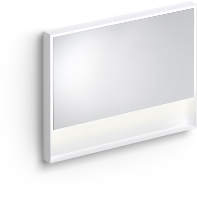 Clou Look at Me Spiegel - 110x80x8cm - LED verlichting - mat wit