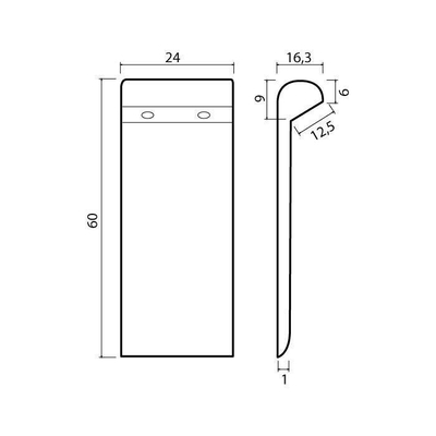 Xenz Badkussen Society 145 zwart