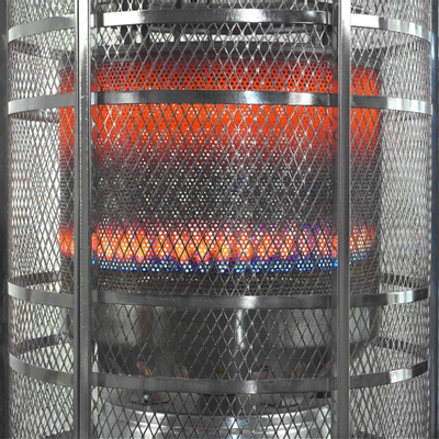 Eurom Gas Terrasverwarming Area Loungeheater Patioheater 13000watt Zwart