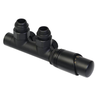 Comodesign onderblok set haaksincl. koppeling 15 en 16mmmat zwart