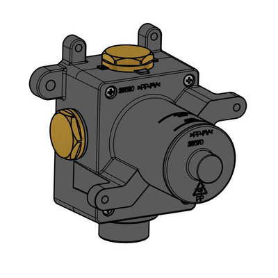 Hotbath Mate Mate inbouwbox voor stopkraan RVS 316