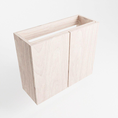 Mondiaz FOWY fonteinonderkast - 60x22x50cm - 2 deuren - push to open - softclose - Underlayment