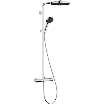 HansgrohePulsify Puro1jet showerpipe ecosmart 260 thermostatisch 3jet handdouche en doucheslang 160cm chroom