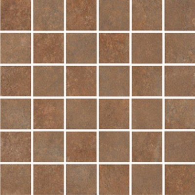 Serenissima Studio 50 Mozaïektegel voor wand- en vloer 30x30cm 10mm gerectificeerd R10 porcellanato Terracotta