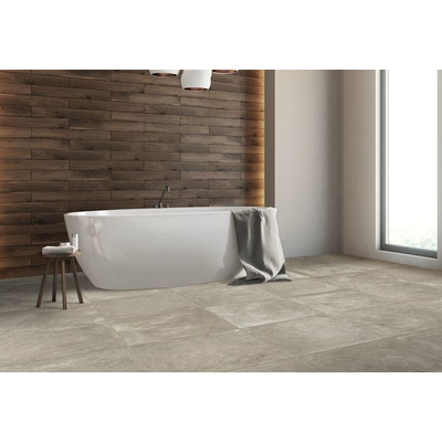 EnergieKer wand- en vloertegel - 60x60cm - Vierkant - 9mm - gerectificeerd - Betonlook - Cerabeton Taupe