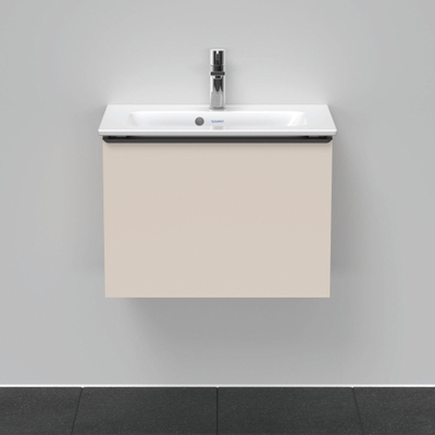 Duravit D-Neo wastafelonderkast 61x44x37.2cm 1 lade Taupe Mat