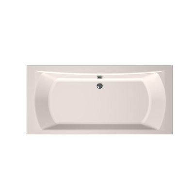 Xenz Robijn Inbouwbad - 190x90cm - inhoud 320L - met afvoer - Creme mat