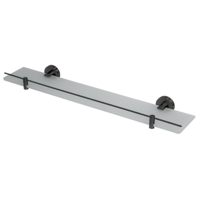 Haceka Kosmos Planchet - 60x12cm - glas - grafiet gunmetal