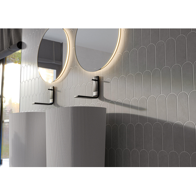 Cifre Ceramica Alure wandtegel - 8x21.5cm - Plomb mat (grijs)