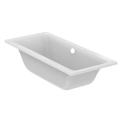 Go by Van Marcke Baldo inbouwbad duo 170x75x45cm 175L met potenstel wit acryl OUTLETSTORE