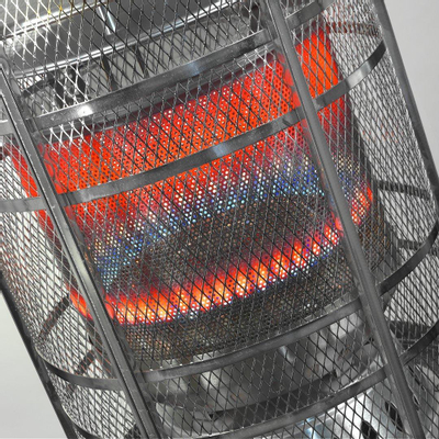 Eurom Gas Terrasverwarming Area Loungeheater Patioheater 13000watt Zwart