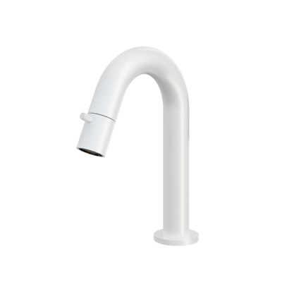 Hotbath Cobber Fonteinkraan opbouw - u-uitloop 11.8cm - mat wit