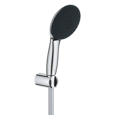 GROHE Vitalio QuickFix Handdoucheset - Ø11cm - 2 straalsoort - 8.0/min - met houder - met slang - 175cm - chroom