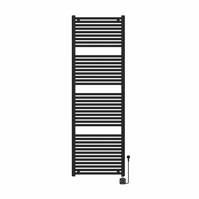 Wiesbaden Elara elektrische radiator Smart WiFi 181,7 x 60 cm mat zwart
