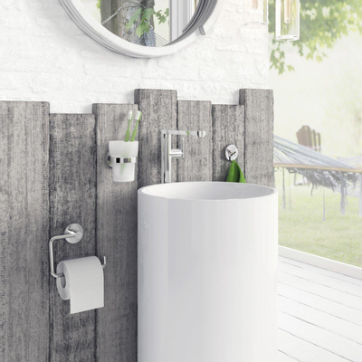 Smedbo Home Toiletrolhouder - zonder klep - chroom