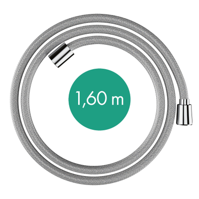 Hansgrohe Designflex textiel doucheslang 160cm chroom