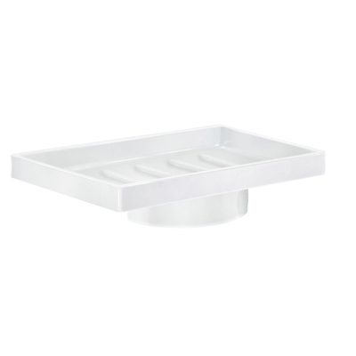 Smedbo Xtra Losse zeepschaal - 8x2cm - Porselein Wit