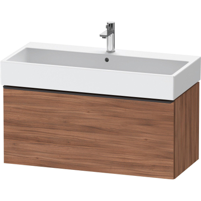 Duravit D-Neo wastafelonderkast 98.4x44x44.2cm 1 lade Noten Mat