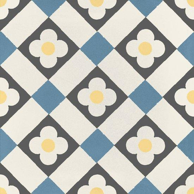 JOS. Hidro Decortegel 20x20cm 8.3mm porcellanato Funflowers Blue