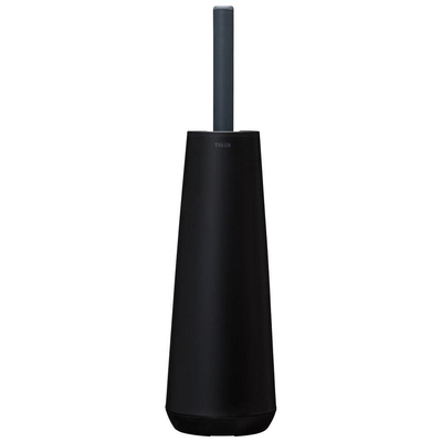 Tiger Tess Toiletborstelhouder vrijstaand met Swoop® borstel flexibel Blauw Zwart