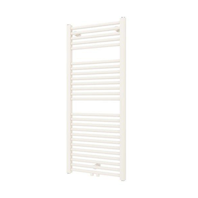 Plieger Palmyra designradiator horizontaal middenaansluiting 1175x500mm 580W mat wit