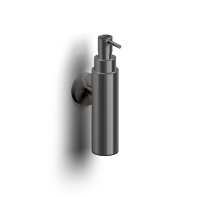 Clou Sjokker zeepdispenser 100cc wandmodel gunmetal geb. PVD