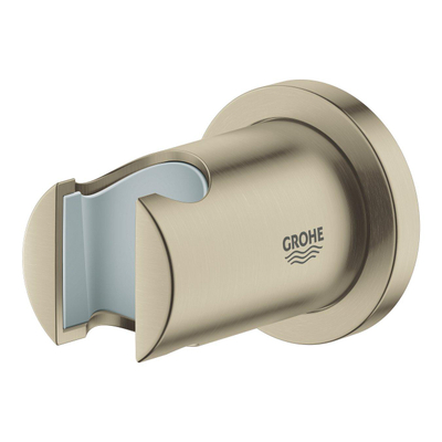 GROHE Rainshower wandhouder met ronde rozet geborsteld nikkel