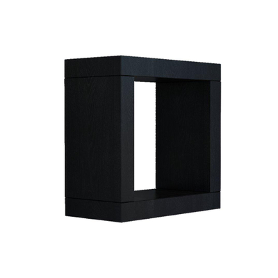Arcqua Living Opbouwnis - 30x15x30cm - - greeploos - gemelamineerd spaanplaat - oak black