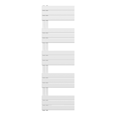 Belrad Handdoekradiator - links - aansluiting/comb - 1600X500mm- Wit