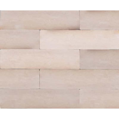 Douglas Jones Atelier Wandtegel 6x25cm 10mm witte scherf Vieux Rose