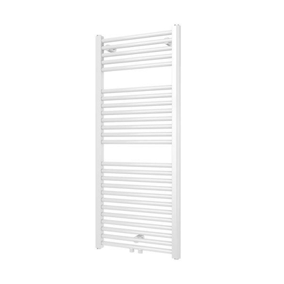 Plieger Palmyra designradiator horizontaal middenaansluiting 1175x500mm 580W wit