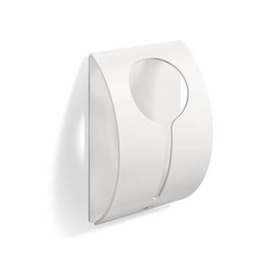 Zack Peco handdoekhouder - zelfklevend - wit