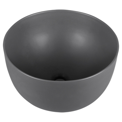 Differnz Tulip Waskom - 40x40x24cm - keramiek - mat donkergrijs