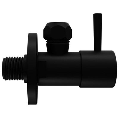 Stopkraan mat zwart OUTLETSTORE