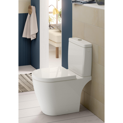 Villeroy & Boch Avento duoblokreservoir dualflush + binnenwerk m. zij-/achteraansluiting ceramic+ wit