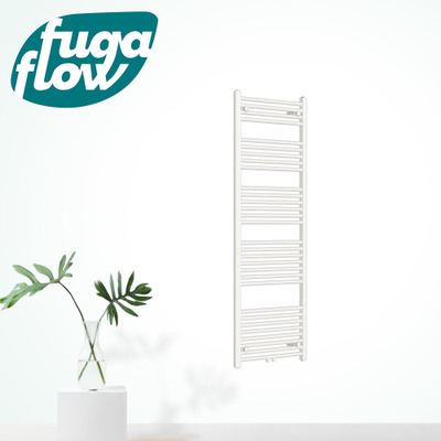 FugaFlow Eccelente Acces badkamer radiator 60x160cm recht middenaansluiting 761watt wit